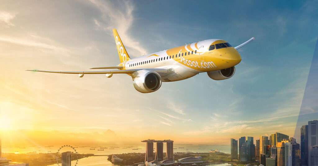 Singapore’s Scoot to acquire 9 Embraer E195-E2 jets