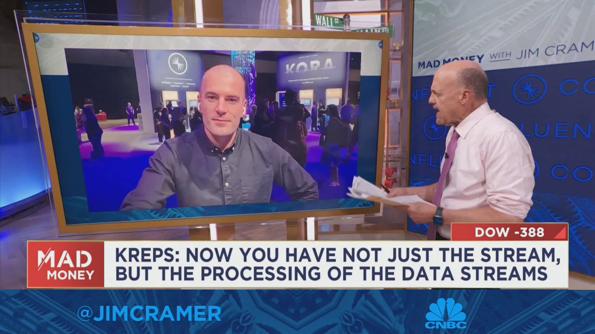 Confluent CEO Jay Kreps joins Jim Cramer to talk AI data streaming