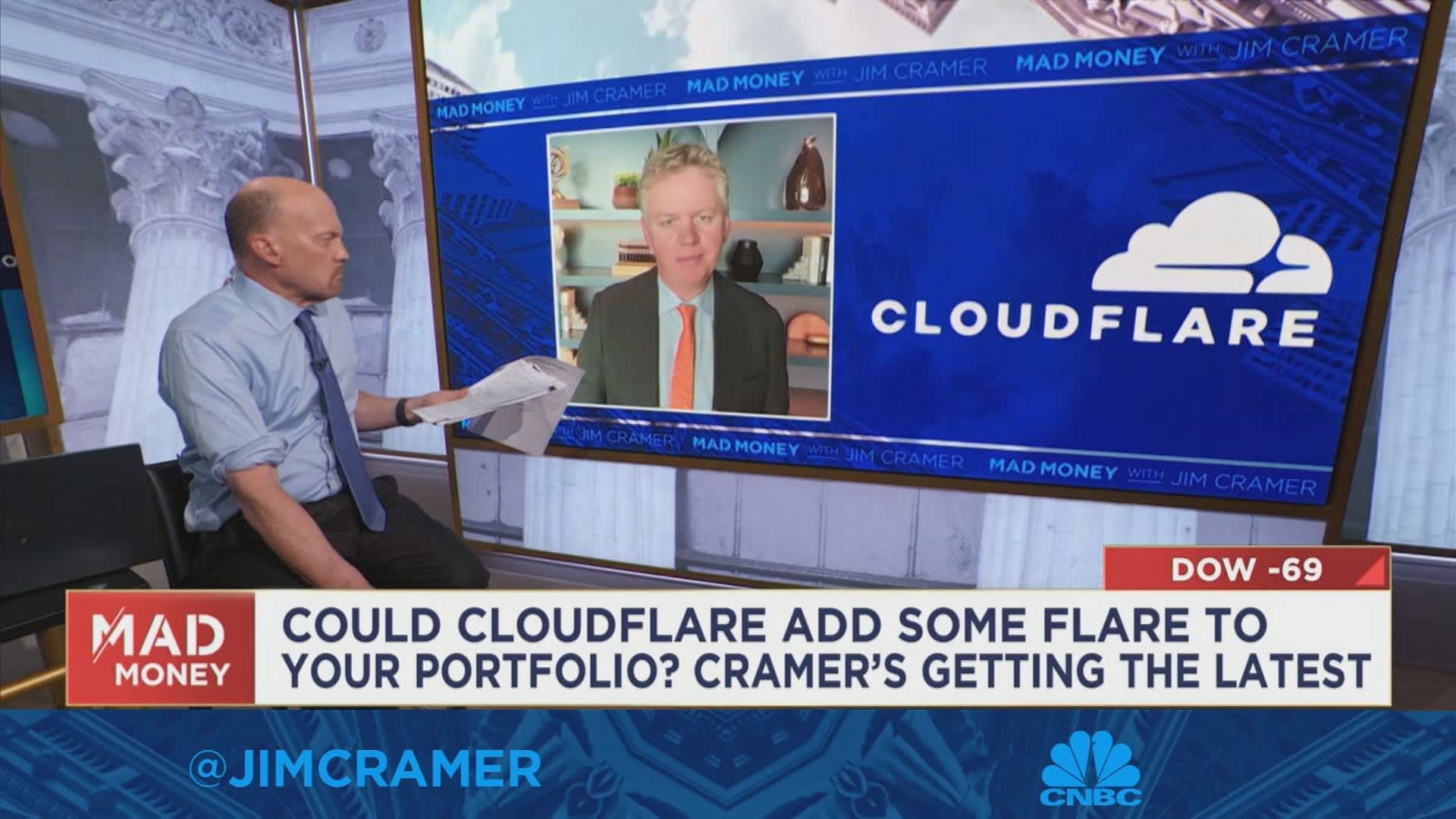 Cloudflare CEO Matthew Prince goes one-on-one with Jim Cramer