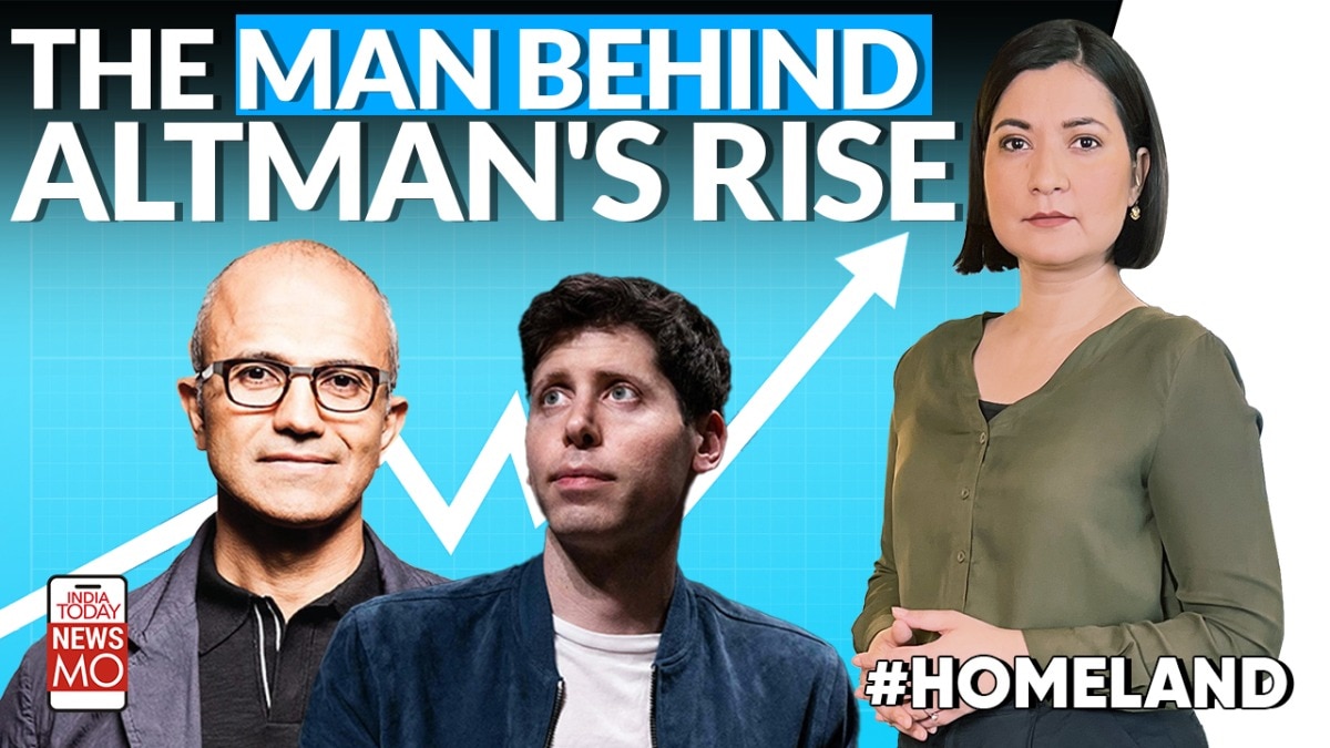 The Rise of Brand Sam Altman, Supported by Microsoft CEO Satya Nadella | Homeland