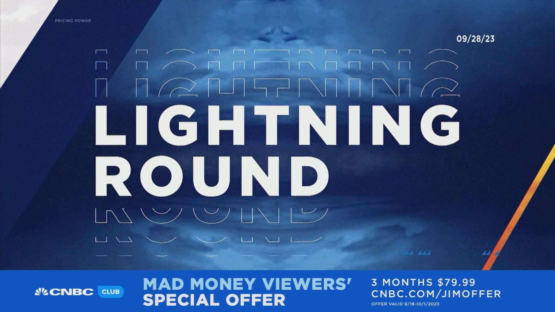 Lightning Round: The tech rally will reinvigorate Arm, says Jim Cramer