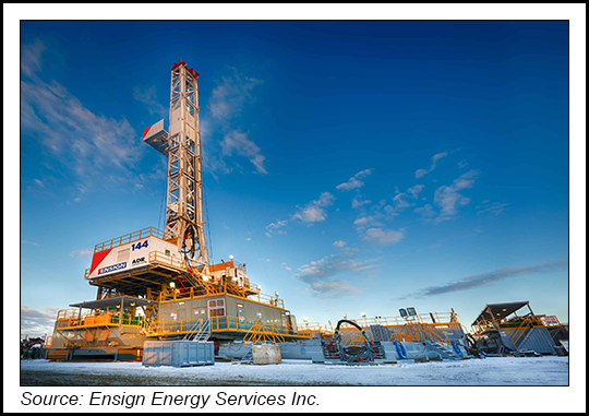 Ensign Expecting Steady U.S. Oil, Natural Gas Drilling to Continue
