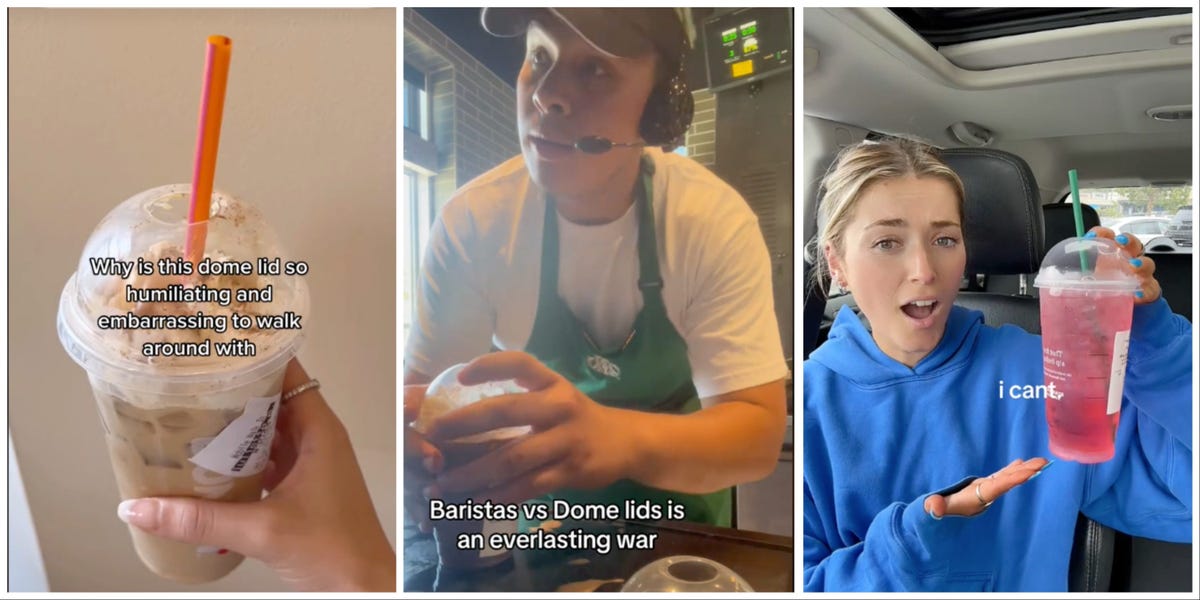 Starbucks'' dome lids are infuriating baristas and embarrassing customers