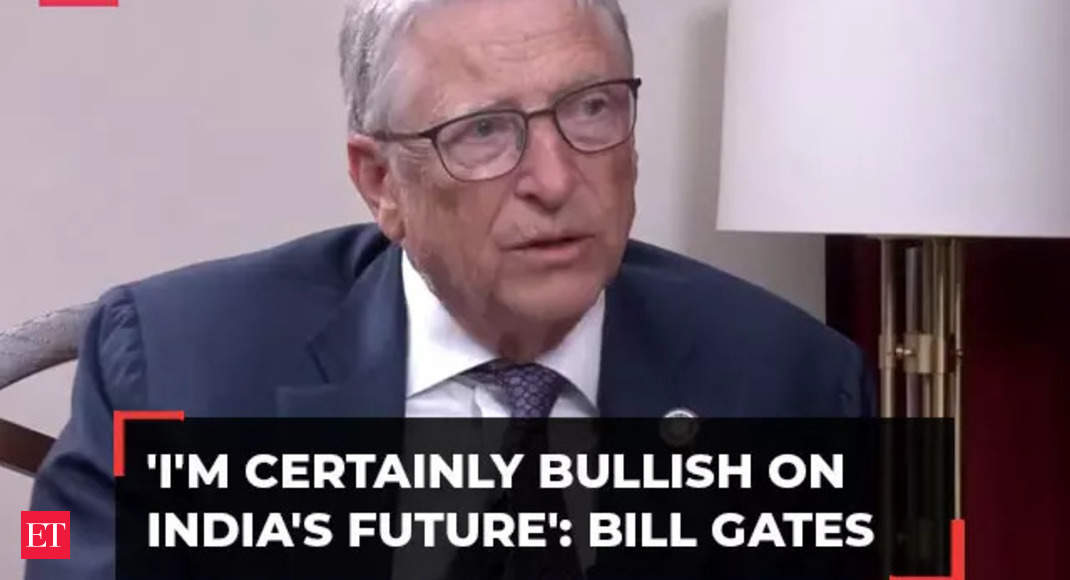 Microsoft Co-founder Bill Gates: ''Certainly bullish on India''s future...''