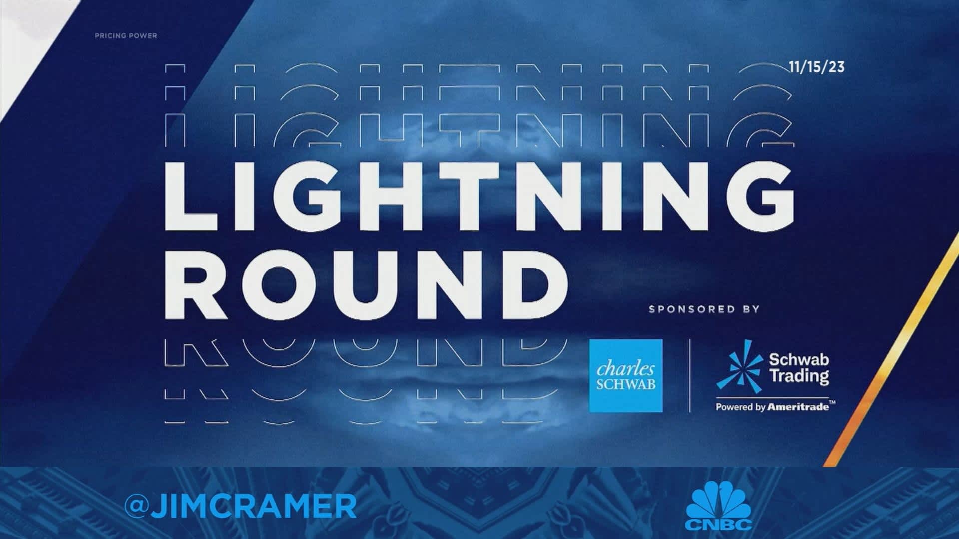 Lightning Round: Cameco is the highest quality uranium play, says Jim Cramer